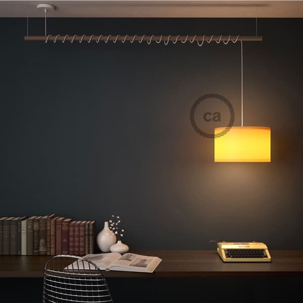 Creative Cables Hængende Lampe Pendel Til Lampeskærm Tm10 1 M Gul