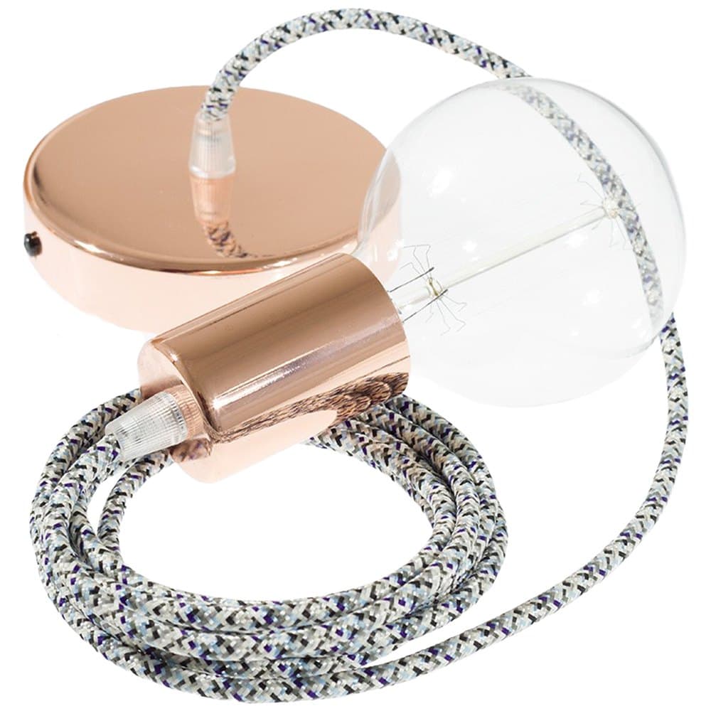 Creative Cables Hänglampa Pendel Rx04 Pixel 1 M Vit CDON