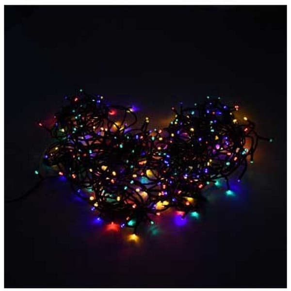 Muvit Io Dekorativ Garland Light Indendørs Udendørs Wi-fi 20 M 200 Lysdioder Rgb Led Strip Med Controller Søvfarvet
