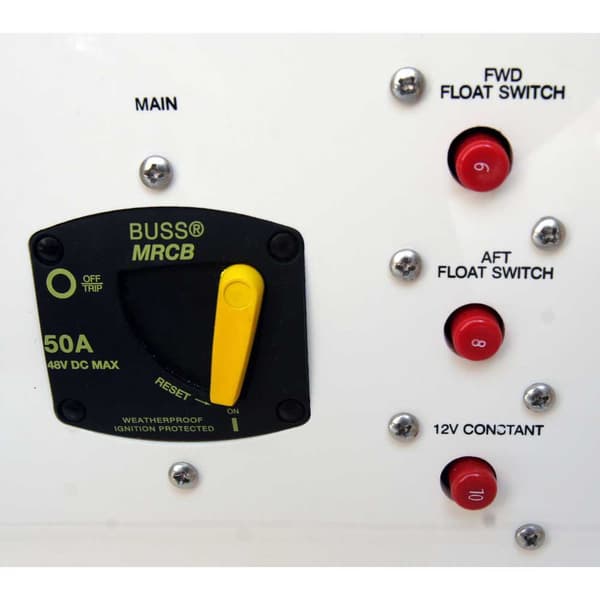 Blue Sea Systems 187 Series Thermal Circuit Breaker 50a Musta