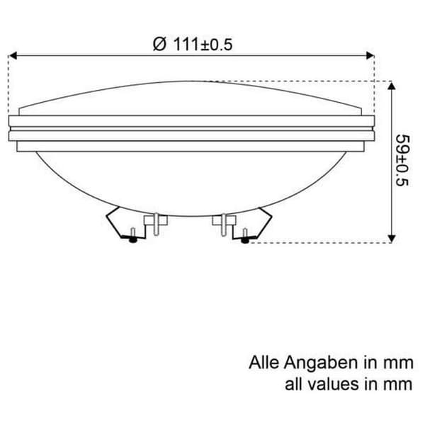 Talamex Led Spreader Light Spare Valkoinen 110 Lumens