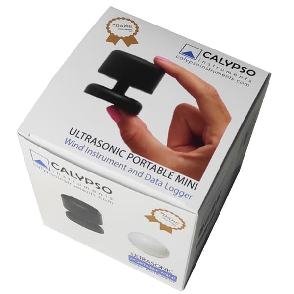 Calypso Mini Ultraljuds Bärbar Vindmätare Cmi1022 Svart