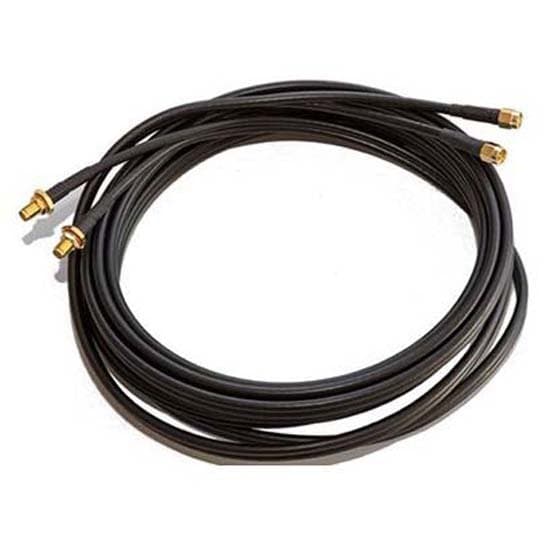 Poynting Dobbelt Tråd Antenne Ledning Hdf195 Sma 5 M Sort
