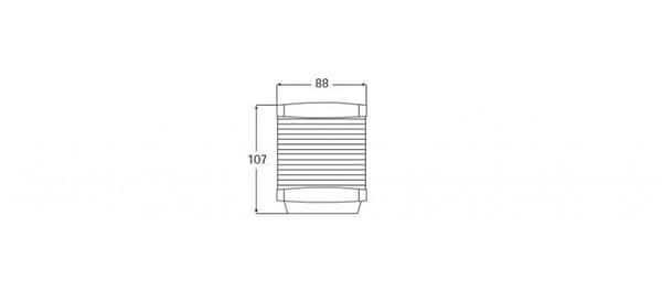Hella Marine Hvidt Lys 2984 12v 25w 360° Søvfarvet