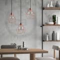 Miniatyrbild 4 av 9: Creative Cables Textil Hängande Lampa Diamond 1 M Brun