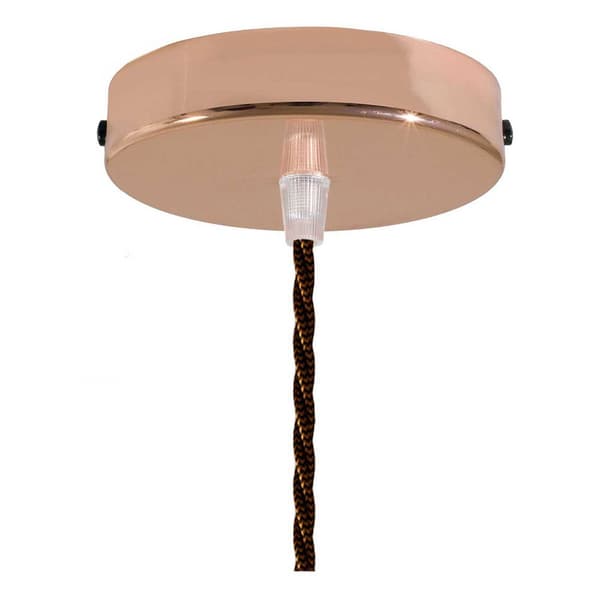 Creative Cables Textil Hängande Lampa Diamond 1 M Brun