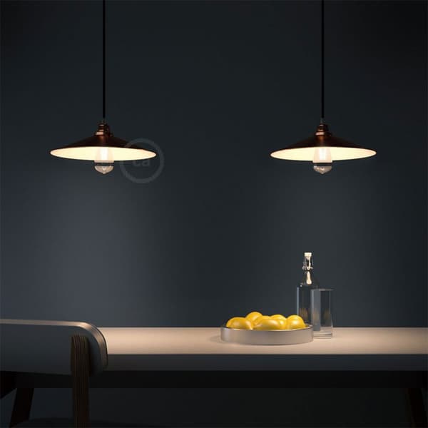 Creative Cables Hängande Lampa Textil Swing Erm43 1.2 M Brun