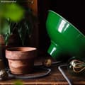 Miniatyrbillede 5 af 5: Creative Cables Emaljeret Metal Lampeskærm Bistrot Grøn