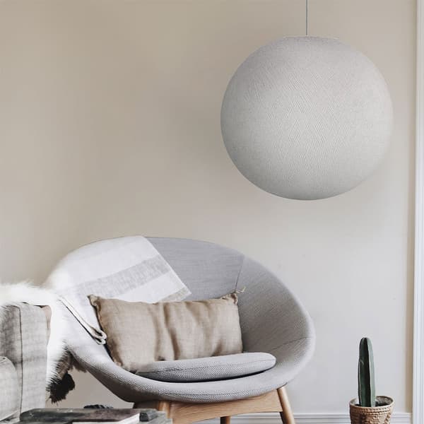 Creative Cables Tråd Sphere Lampskärm Light Vit XL - 50 cm