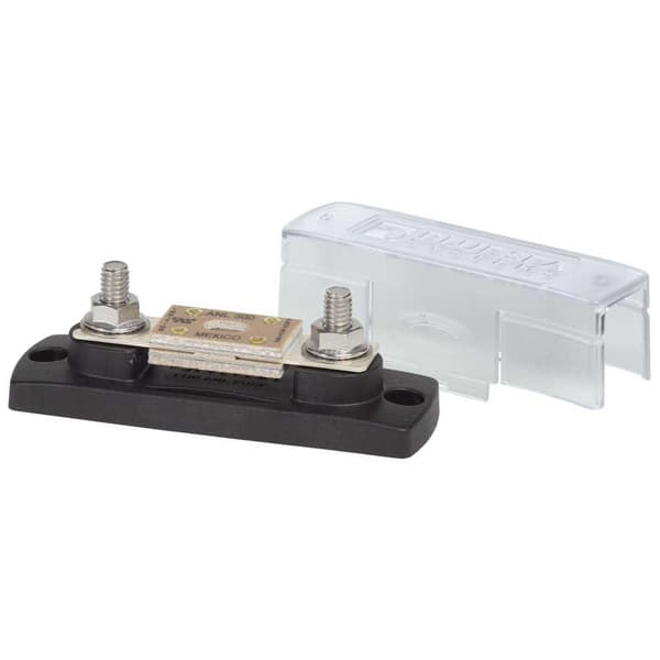 Blue Sea Systems Anl 35-300a Fuse Block With Cover Svart
