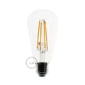 Miniatyrbild 5 av 7: Creative Cables Textil Hängande Lampa Ghostbell 1.2 M Med Ljus Glödlampa Svart