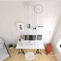 Miniatyrbild 2 av 6: Creative Cables Spindel Hängande Lampa Faller 6 Vit