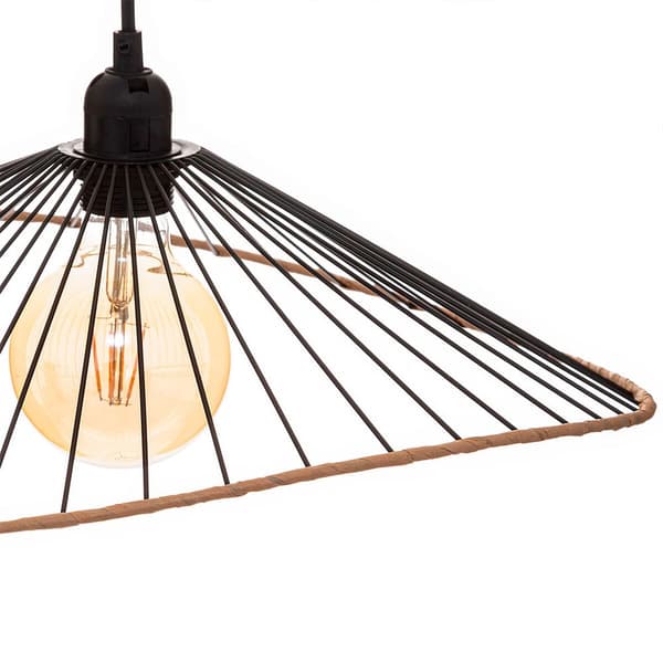 Atmosphera Hængende Lampe Alara Sort