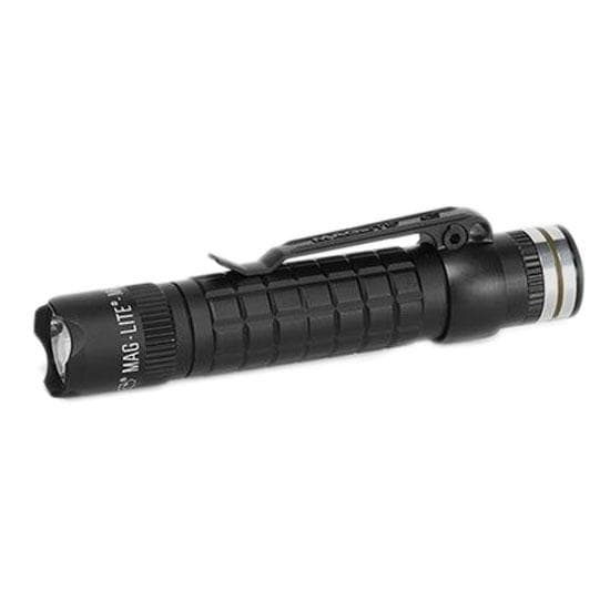 Mag-lite Genopladelig Mag Tac Sort with Crowned Bezel Sort