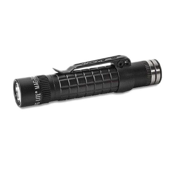 Mag-lite Mag Tac Rechargeable Musta with Plain Bezel musta