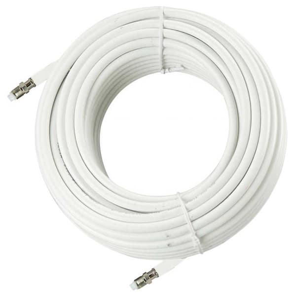 Glomex Rg8x Antenna Cable Hvid 30 m