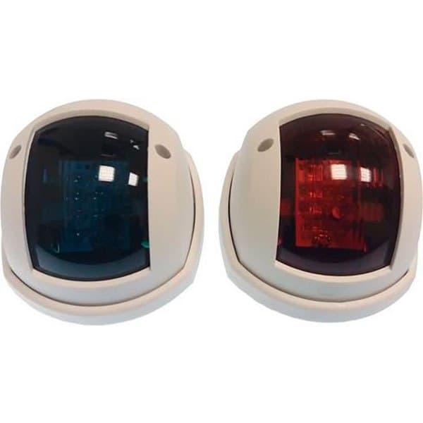 Goldenship Paapuurin/tyyrpuurin Navigoinnin Led-valosarja 12v 65ma 53x86x99 Mm 2 Yksiköitä Valkoinen