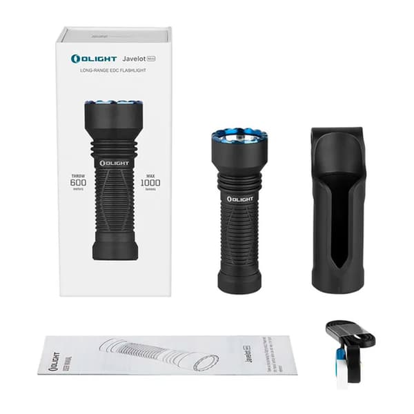 Olight Taskulamppu Javelot Mini 600 M Hopeinen 1000 Lumens