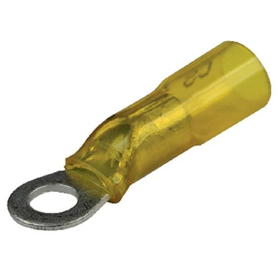Seachoice Vastaanottaja 3 1 Lämpö Kutistua Rengas Terminaali Keltainen 4.7 mm-25 Pcs