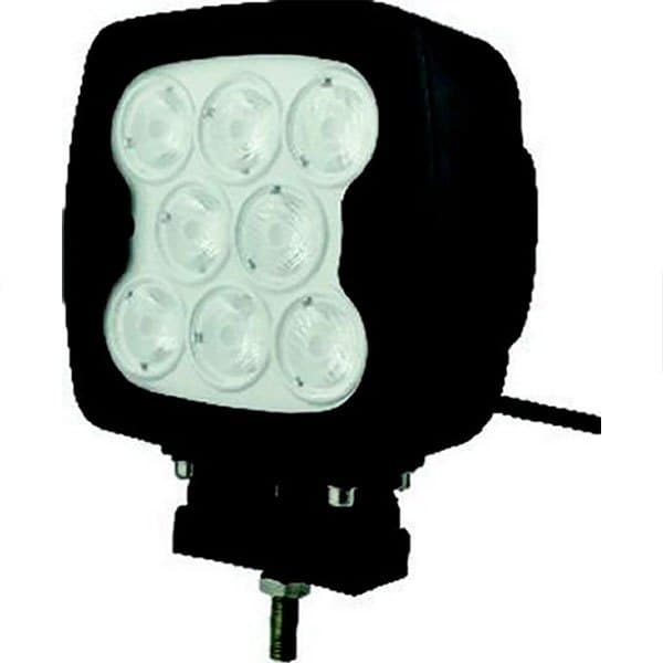 Goldenship Rektangulär Led-spotlight 9-60v 80w Svart 6720 Lumens