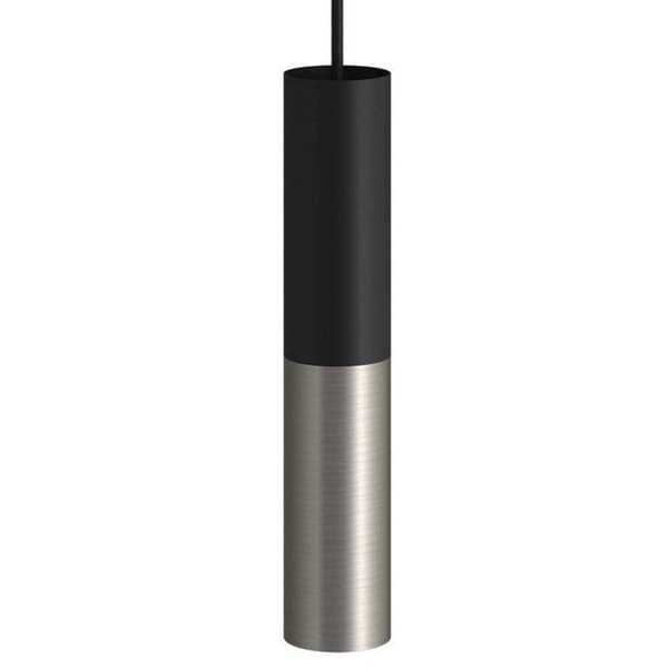 Creative Cables Hængende Lampe Textil Doble Tub-e14 Med Lys Pære Søvfarvet