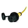 Miniatyrbillede 3 af 3: Victron Energy Prop 32a/250vac 2p/3w Power Inlet Stainless 32a Gylden