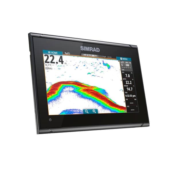 Simrad Anturin Kanssa Go9 Xse Row Med/hi/dwnscn Musta