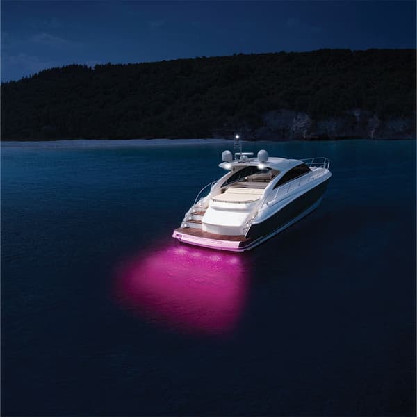 Hella Marine Vedenalainen Rgb Led-valo Apelo A1 Carbon Hopeinen 1800 Lumens
