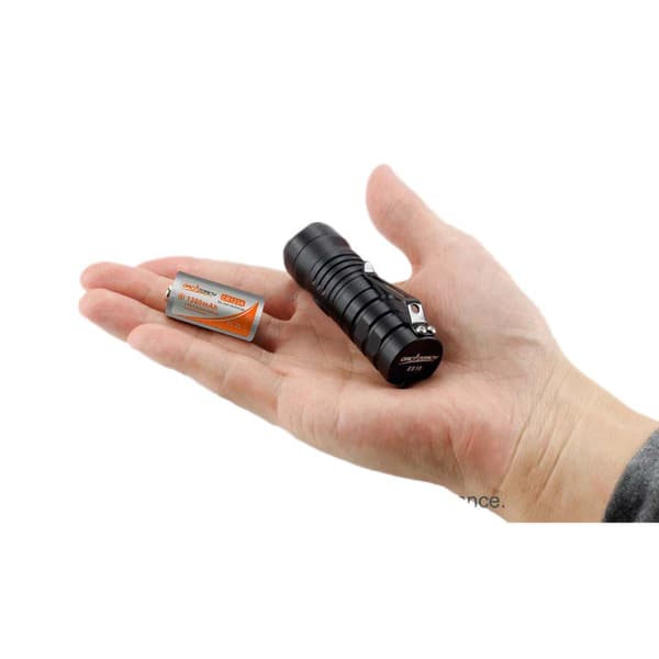 Orcatorch Es10 Musta 360 Lumens