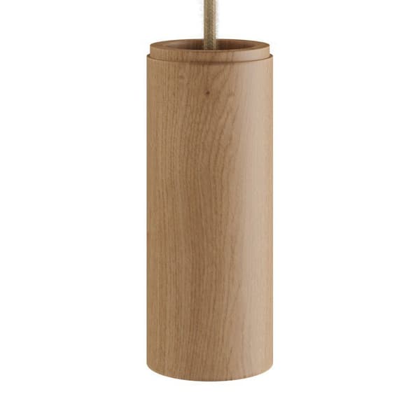 Creative Cables Hængende Lampe Tekstil Tub-e14 1.9 M Brun