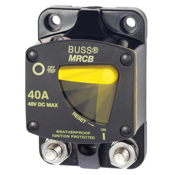 Blue Sea Systems Thermal Circuit Breaker 40a Musta