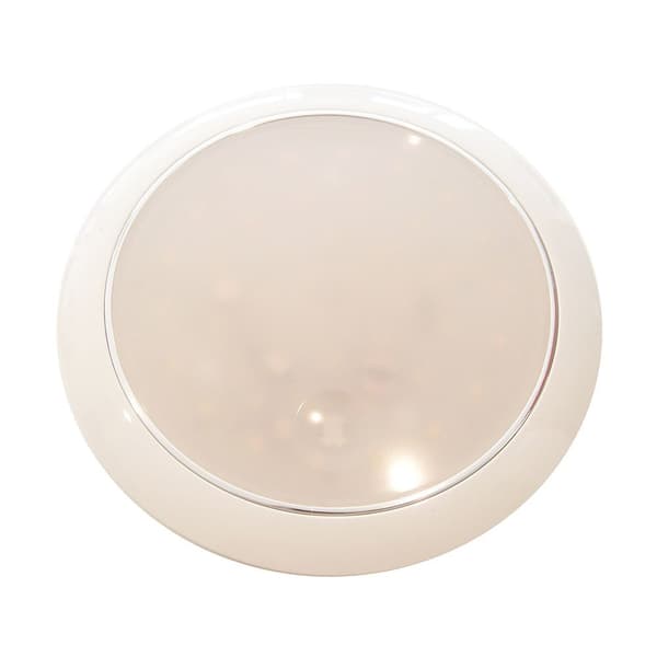 Euromarine Rundt Touch Loft Varmt Hvidt Led-lys Ip66 3w 130x11 Mm Transparent 107 Lumens