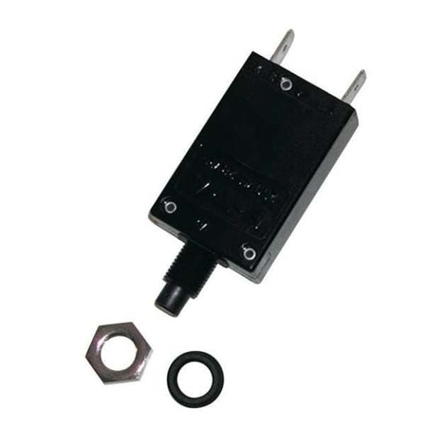 Eta Enpolig Tryckknappsbrytare 257 Silver 16 A
