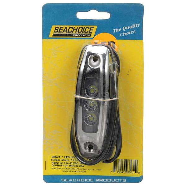 Seachoice Undervands Hvidt Led Lys Dragon Sort 1500 Lumens