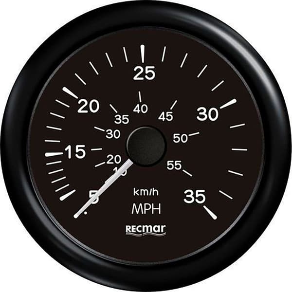 Recmar Speedometer 0-35 Mph Sort 100 mm