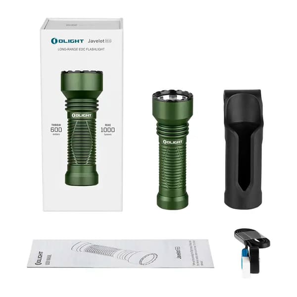 Olight Taskulamppu Javelot Mini 600 M Hopeinen 1000 Lumens