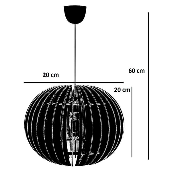 Wellhome Hængende Lampe Wh1119 Gylden