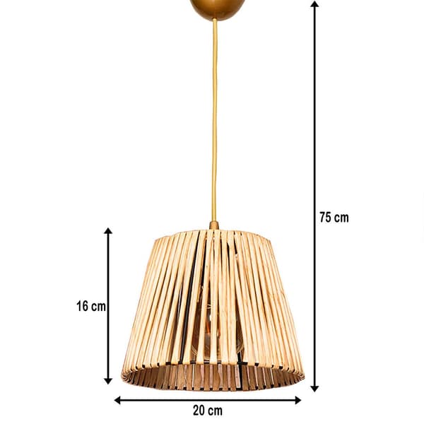 Wellhome Hängande Lampa Wh1152 Guld