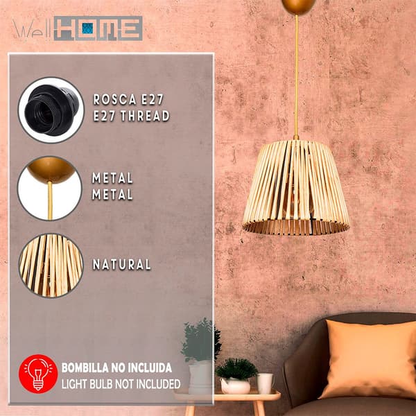 Wellhome Hängande Lampa Wh1152 Guld