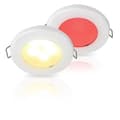 Miniatyrbillede 1 af 3: Hella Marine Rød/varm Hvid Led-lys Euroled 75 3w 120 Mm Transparent 190 Lumens