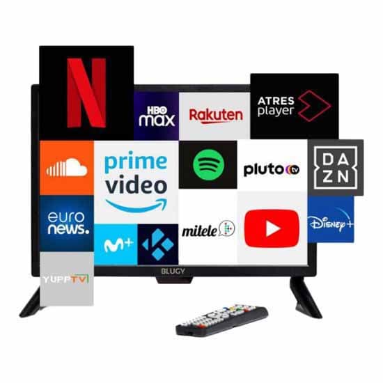 Blugy Pixels Televisio Smart 23.8´´ Led Hd 12v 1920x1080 Kirkas