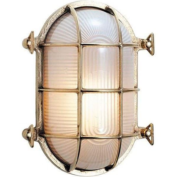 Goldenship Suorakulmainen Laipiohytti/ulkovalo 220v 235 Mm Hopeinen