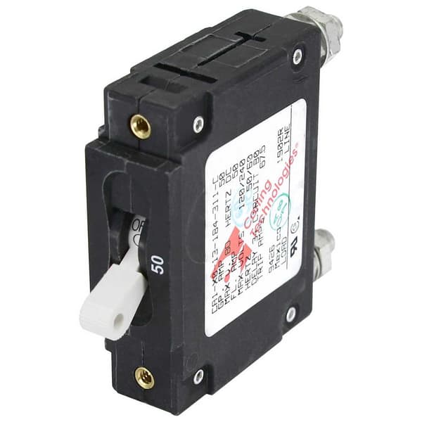 Blue Sea Systems C-series Single Pole Circuit Breaker Sort 25 A