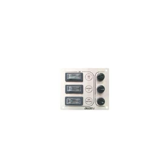 Lalizas Waterproof Switch Sp Ultra Hopeinen 3