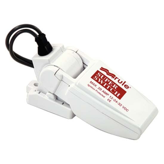 Rule Pumps Super Switch Mercury Free Hvid 12 / 24V
