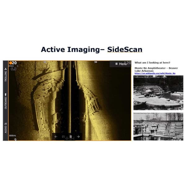 Lowrance Active Imaging 2 In 1 Sidescan/downscan Svart