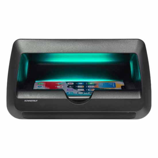 Scanstrut Mobiltelefon Opladning Rokk Wireless Wireless Cove Led-støtte Transparent