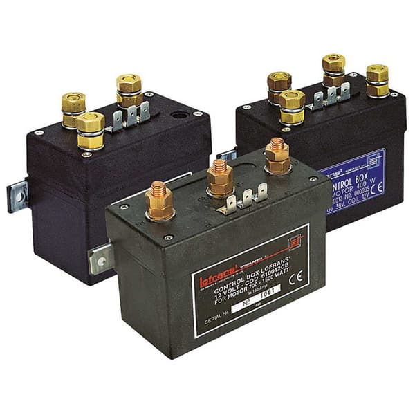 Lofrans Laatikkosolenoidit Dc:lle Control 4t 24v Musta