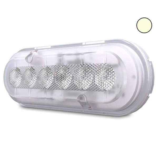Ocean Led Lämmin Valo M6 Gen2 Hopeinen