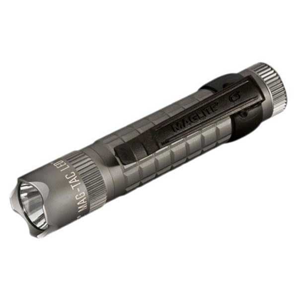 Mag-lite Tac Led Mag Harmaa with Crowned Bezel